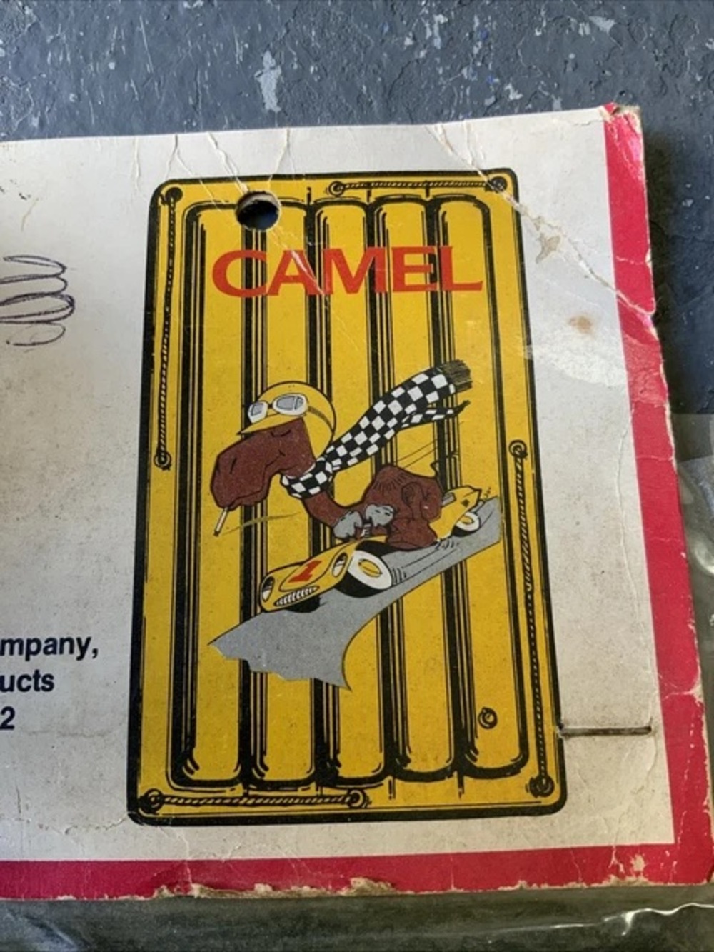 Camel Racing Blow Up Floatie - Yellow Design